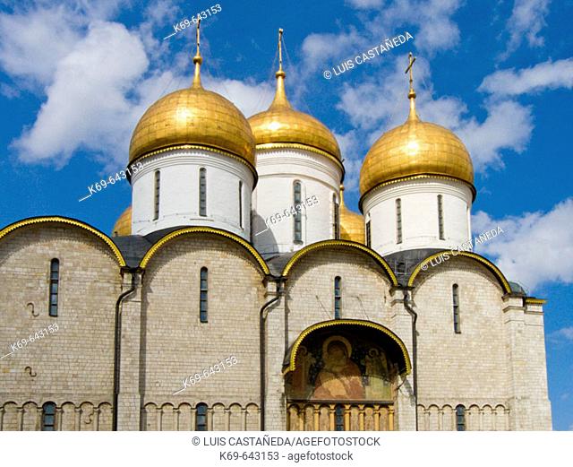 Assumption Cathedral. Kremlin, Moscow, Russia