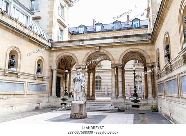 The Sorbonne or University of Paris in Paris, France