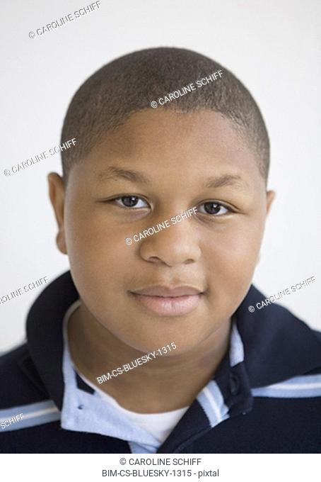 Close up of African boy