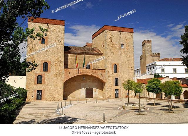 Palace of the Dukes of Feria. Alcazaba. Badajoz. Extremadura. Spain