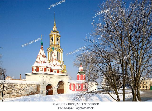 Convent of the Deposition of the Robe, founded in 1207. Suzdal. Golden Ring, Russia