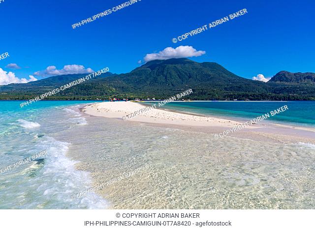 White Island Camiguin Philippines April 23, 2018 The beautiful setting of White Island