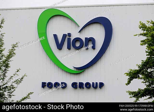 25 May 2020, Netherlands, Groenlo: The company lodge of the food manufacturer Vion at a building in Groenlo, the Netherlands
