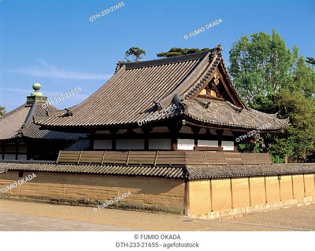 Horyu-Ji Temple (The World Cultural Heritage), Nara, Japan