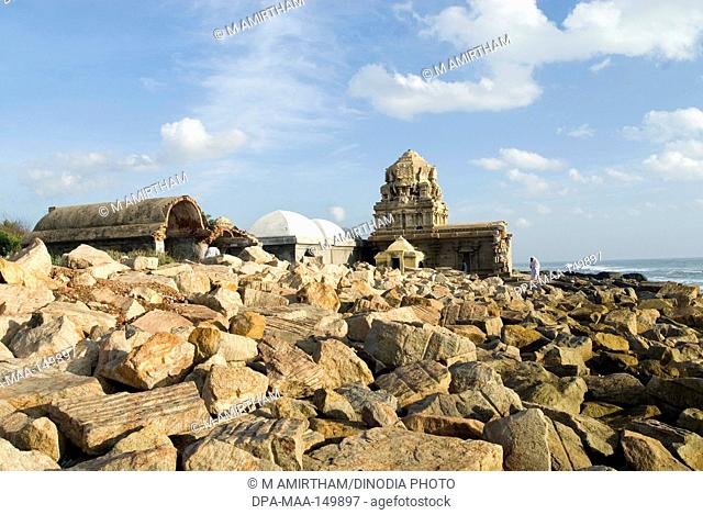 Masilamaninathar temple built in 1305 AD in Tarangambadi ; Tamil Nadu ; India