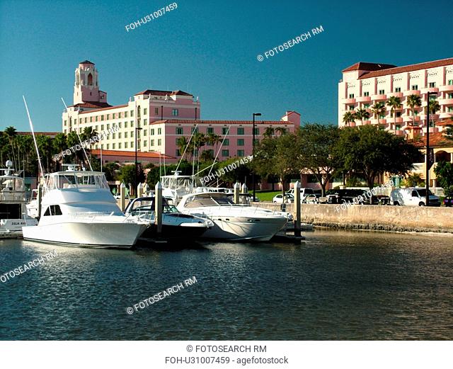 St. Petersburg, FL, Florida, Tampa Bay, Renaissance Vinoy Resort Marina, North Yacht Basin