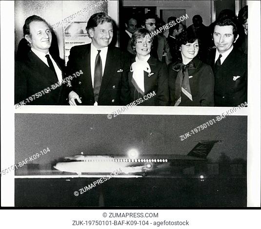 Jan. 01, 1975 - Skyjacker Held After Airport Drama. A skyjacker who seized a BAC 1-11 jet airliner on a flight from Manchester to London