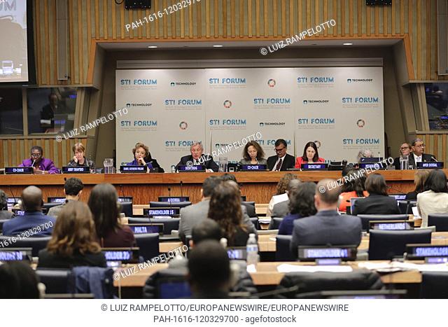 United Nations, New York, USA, May 14, 2019 - Fourth UN Multi-stakeholder Forum on Science, Technology and Innovation for the SDGs (STI Forum) today at the UN...