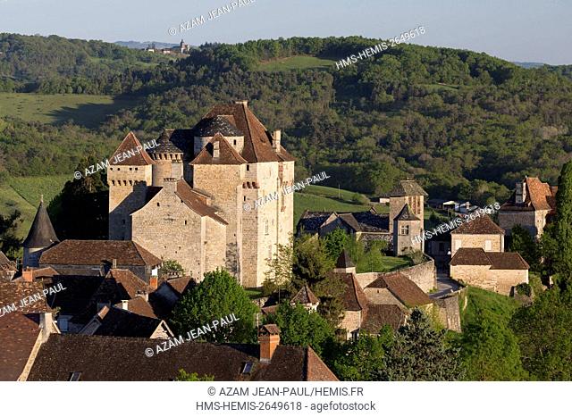 France, Correze, Curemonte, labelled Les Plus Beaux Villages de France (The Most Beautiful Villages of France)