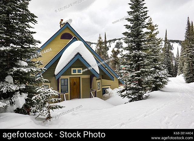 Home at Silver Star ski resort near Vernon, BC, Canada