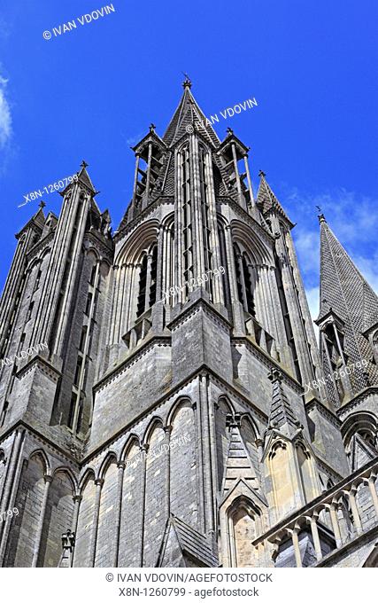 Coutances Cathedral, Coutances, Manche department, Lower Normandy, France