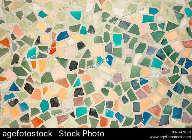 Texture Floor tiles multicolored