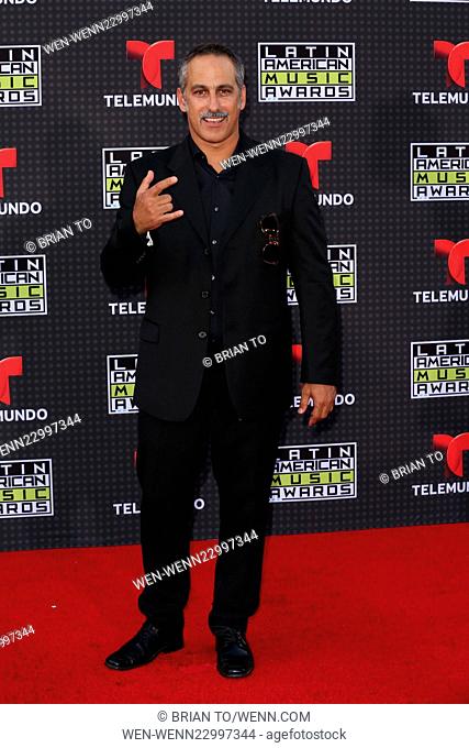 Celebrities attend Telemundo's Latin American Music Awards Red Carpet at the Dolby Theatre. Featuring: Julio Bracho Where: Los Angeles, California
