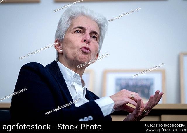 03 November 2021, Berlin: Marie-Agnes Strack-Zimmermann, FDP member of the Bundestag, member of the FDP federal executive and defense politician
