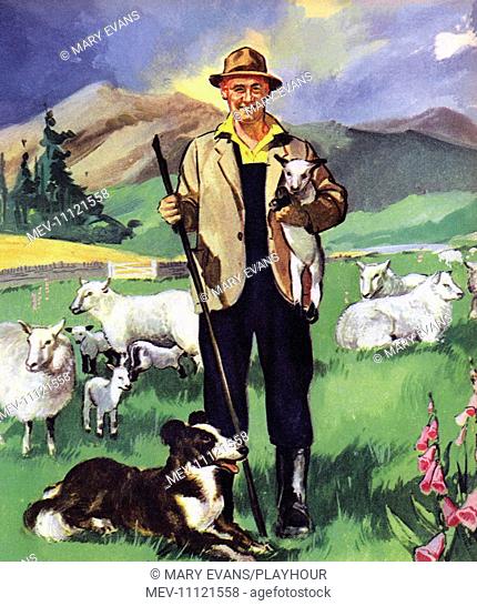 The Shepherd. People You See, from Teddy Bear magazine, 1964