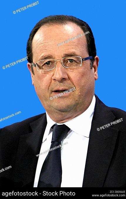 Francois Hollande - *12. 08. 1954: President of the French Republic 2012 to 2017 - France