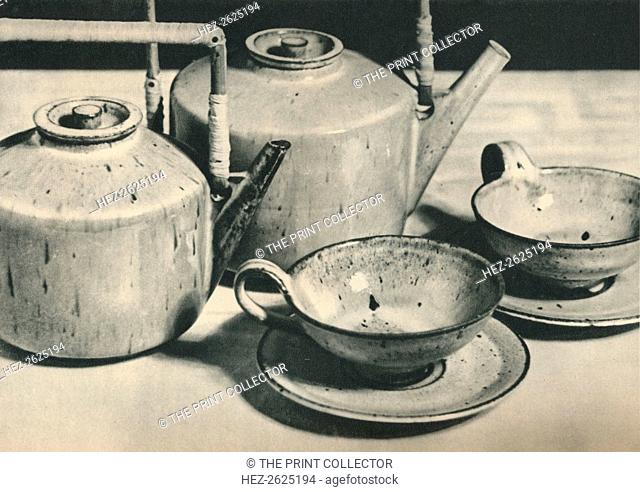 'Part of Tea Service by the Werkstatten der Stadt Halle', 1928. Artist: Unknown