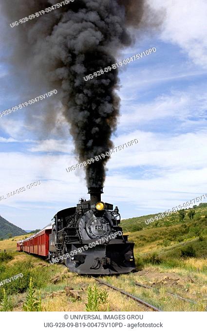 The Cumbres And Toltec Scenic Railroad Is A Coal Fired, Steam Powered Narrow Gauge Railroad That Travels From Chama, New Mexico To Antonito, Colorado
