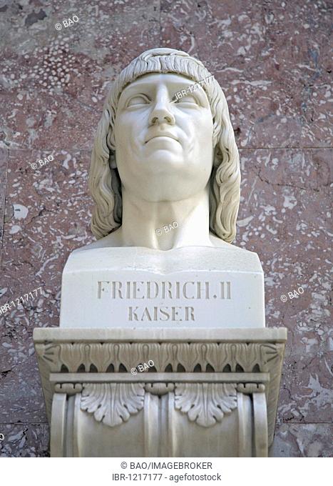 Bust of the Emperor Frederick II of Prussia, the great