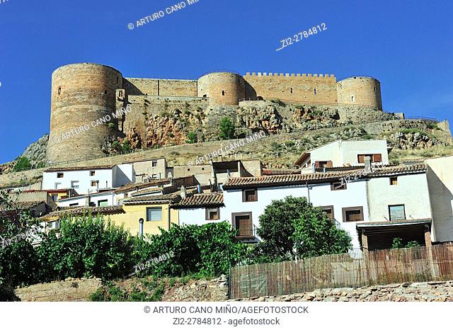 The Castle of Luna, XIVth century. Mesones de Isuela, Saragossa province, Spain