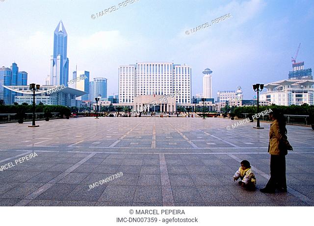 China, Shanghai, people's square