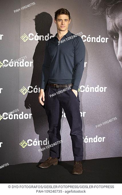 Max Irons at the Photocall to the TV series 'Condor' at the Hotel Santo Mauro. Madrid, 18.09.2018 | usage worldwide. - Madrid/Madrid/Spanien