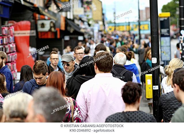 Streescene in Camden Town, Camden Market, London, England, Great Britain, United Kingdom, Europe