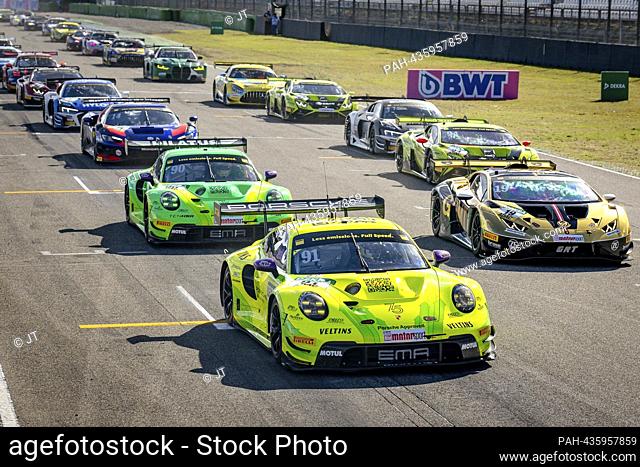 Hockenheim, Germany: DTM Hockenheimring Finale, #91 Porsche 911 GT3 R, Manthey EMA: Thomas Preining DTM Champion 2023. - Hockenheim/