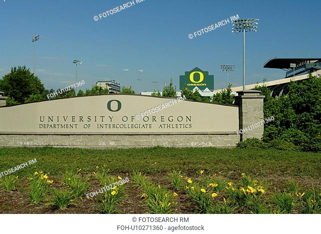 Eugene, OR, Oregon, University of Oregon, Autzen Stadium, Department of Intercollegiate Athletics