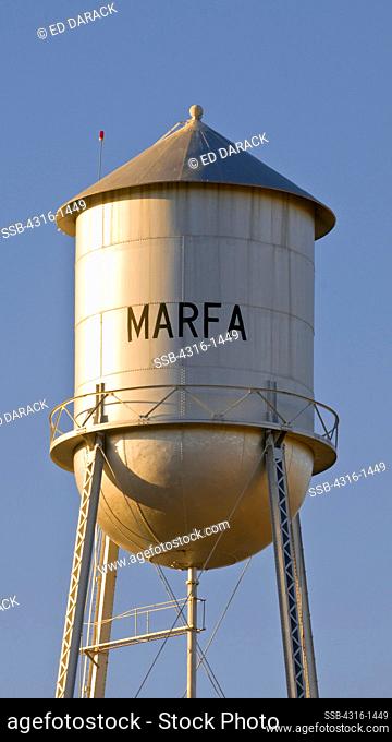 Water Tower in Marfa, Texas