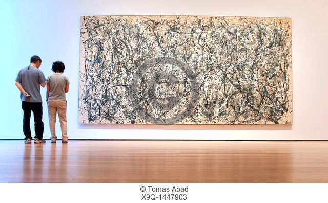 ONE: Number 31, 1950, Jackson Pollock, MOMA, Museum of Modern Art, New York City