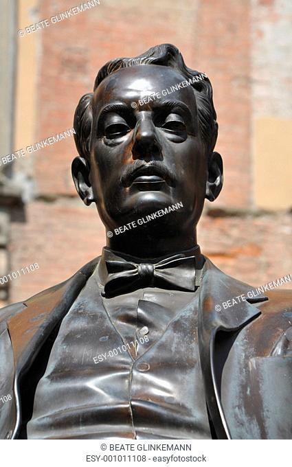 Giacomo Puccini Büste Lucca