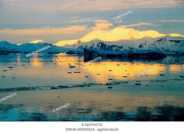 Antarctic landscape, Antarctica, South Georgia