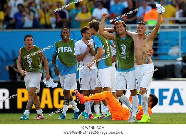 2014 FIFA World Cup - Group D - Italy v Uruguay (0-1) held at Estádio das Dunas Where: Natal, Brazil When: 24 Jun 2014 Credit: WENN.com