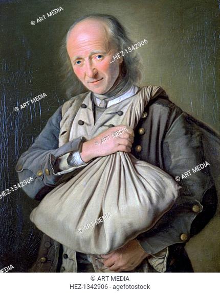 'A Man with a Double Sack', c1725-1778. Found in the collection of the Musée de Longchamps, Marseilles