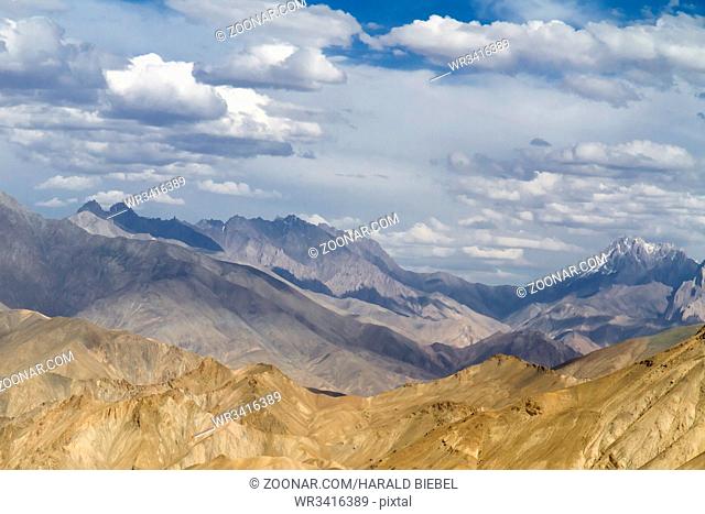 Gebirgslandschaft in Ladakh, Nordindien