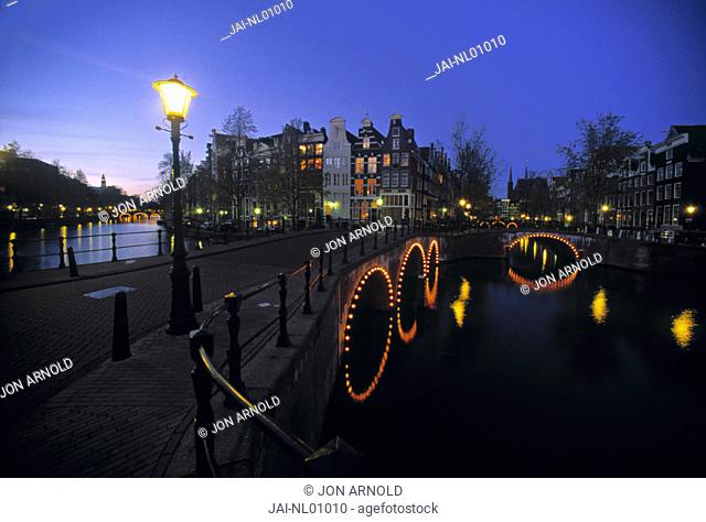 Keizersgracht Canal, Amsterdam, Holland