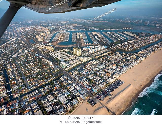 Pacific, Venice Beach, Beach, Sandy Beach, Marina Del Rey, Los Angeles County, California, USA