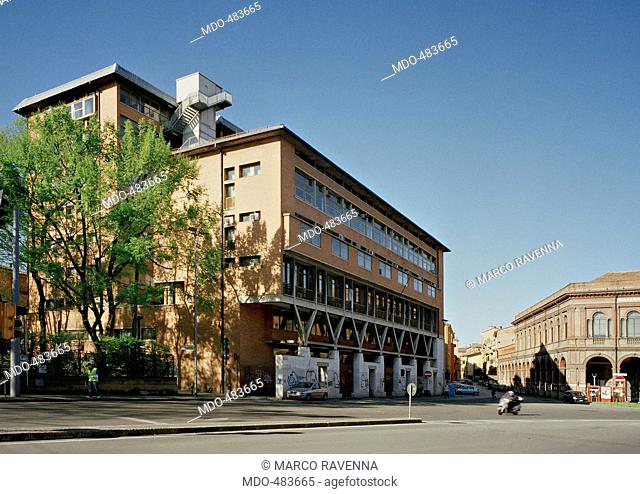 University of Bologna, by Michelucci Giovanni, 1955 - 1961, 20th Century, Unknow. Italy, Emilia Romagna, Bologna, University