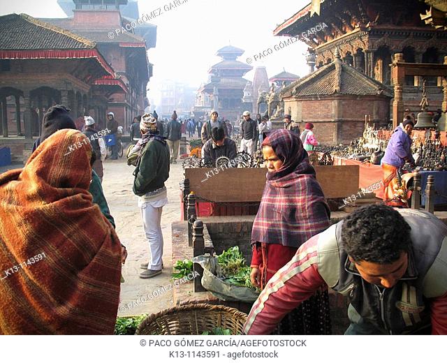 Durbar Square  Patan City  Katmandú Valley  Nepal