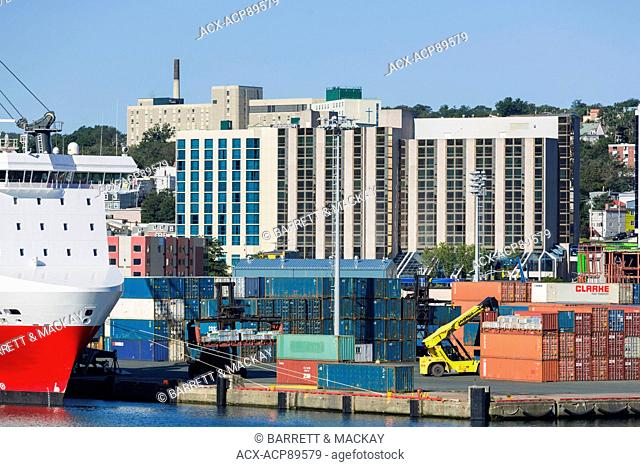Container Terminal, St. John's, Newfoundland, Canada