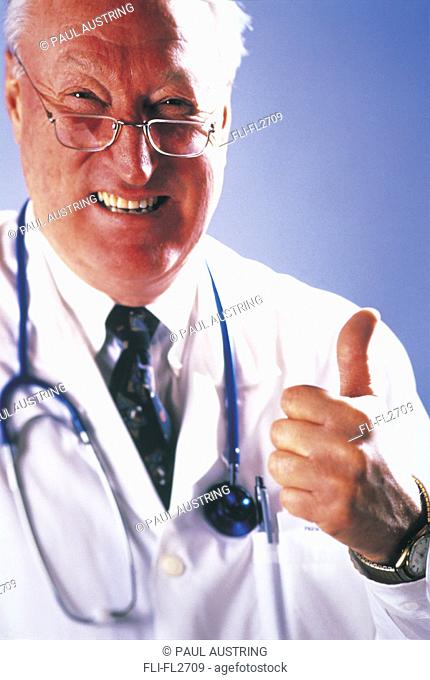 Doctor thumbs-up