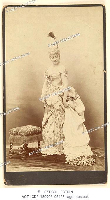 Mme de Porgès Countess Pourtales; Paul Nadar (French, 1856 - 1939), Nadar, Gaspard Félix Tournachon (French, 1820 - 1910); about 1878; Albumen silver print