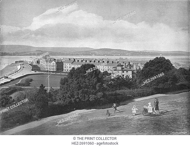 'Exmouth, from the Beacon', c1896. Artist: HT Cousins