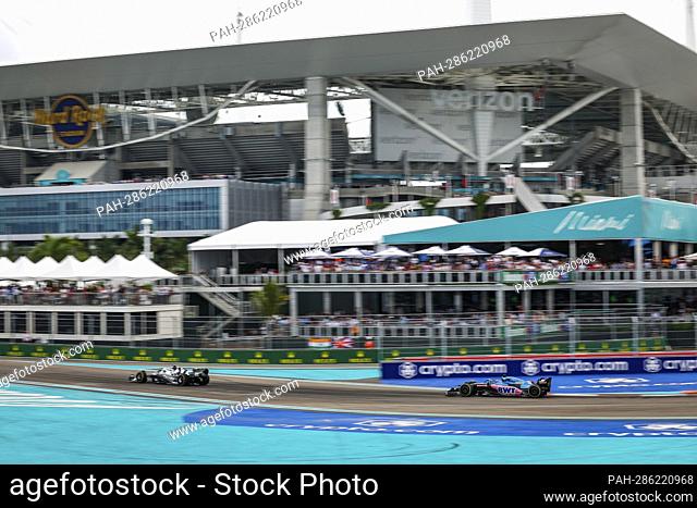 #14 Fernando Alonso (ESP, BWT Alpine F1 Team), F1 Grand Prix of Miami at Miami International Autodrome on May 8, 2022 in Miami, United States of America