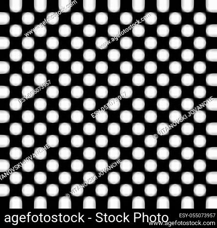 Black-white checkered plane made in 3d software