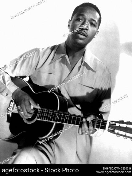 Blues legend JOSH WHITE, 1946