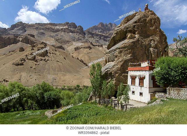 Chamba Kloster in Mulbekh, Ladakh, Nordindien