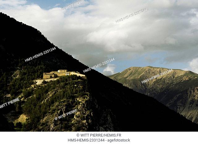 France, Hautes Alpes, Briancon, Vauban city, listed as World Heritage by UNESCO, the fort des Salettes