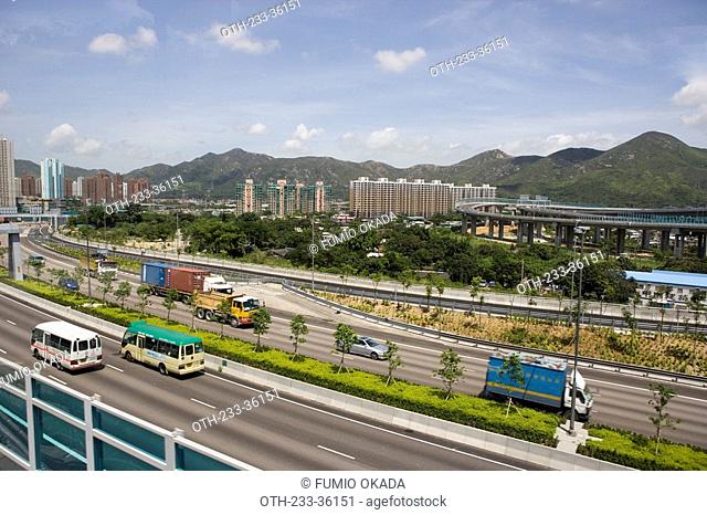 Cityscape of Tuen Mun, Hong Kong